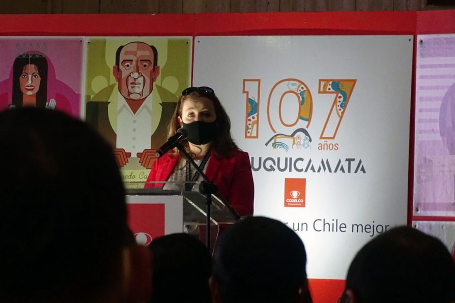 Delegada Karen Behrens participa en celebración de Dia de la y el chuquicamatino