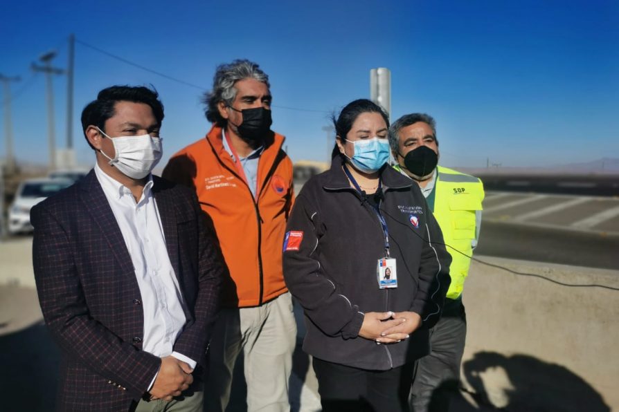 Autoridades regionales informan prohibición del paso de todo tipo de camiones por bajada de Avenida Salvador Allende