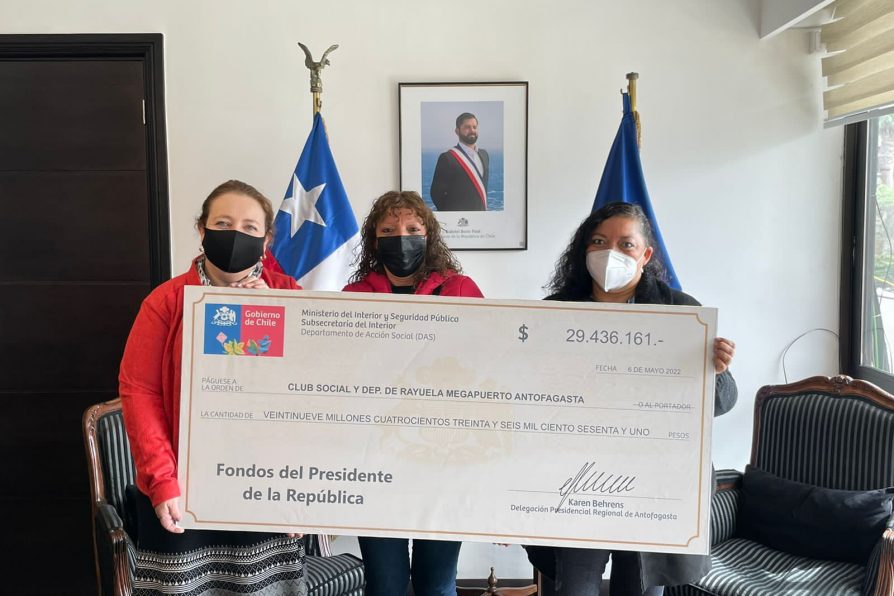 Club mixto de rayuela de Antofagasta recibe importante aporte gubernamental para construir su sede social