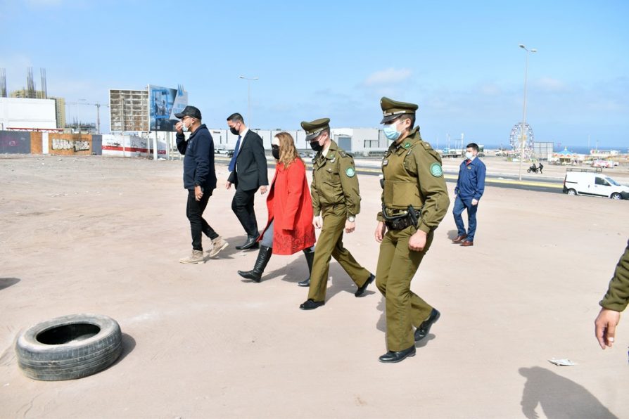 Delegación Presidencial lideró operativos de control de identidad y desalojo de rucos en tres sectores de Antofagasta