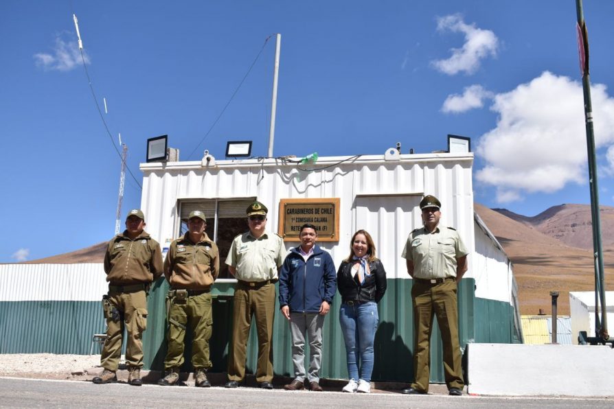 <strong>Autoridades regionales visitaron puestos fronterizos de Carabineros</strong>