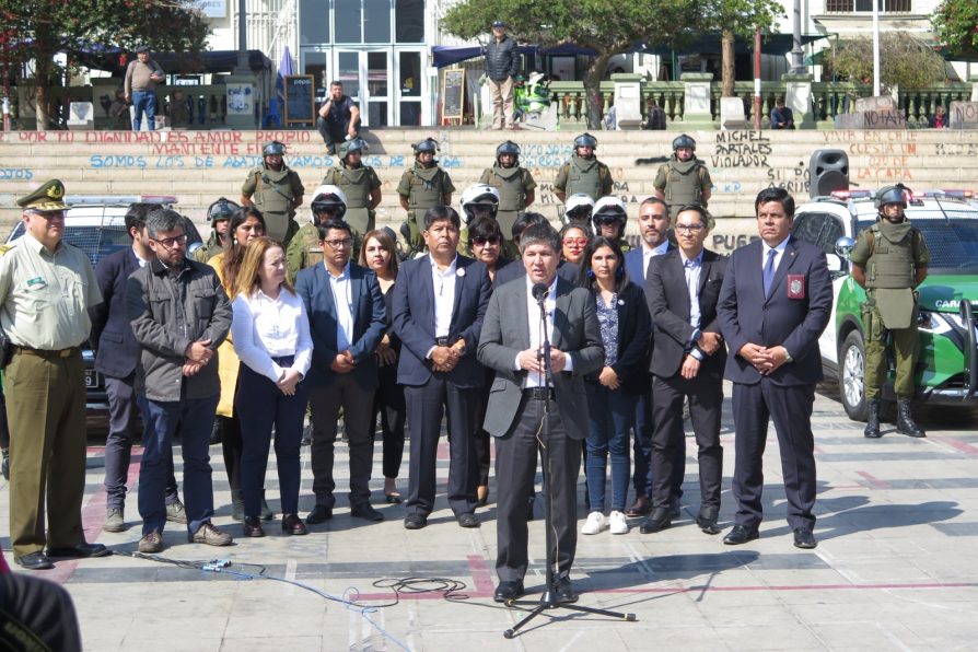 Subsecretario Manuel Monsalve, en Plan Calles sin Violencia en Antofagasta: “Vamos a detener el alza de delitos violentos”