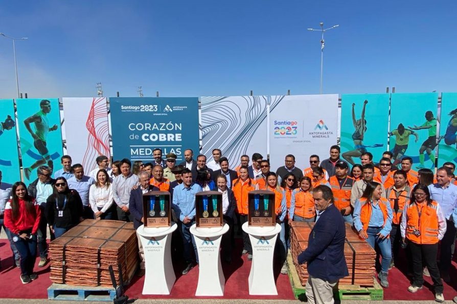 Con corazón de cobre serán las medallas de los Juegos Panamericanos y Parapanamericanos Santiago 2023