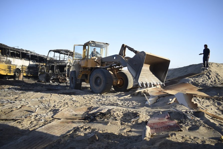 Desalojan dos ocupaciones industriales ilegales en Sector Costa Laguna Alto de Antofagasta