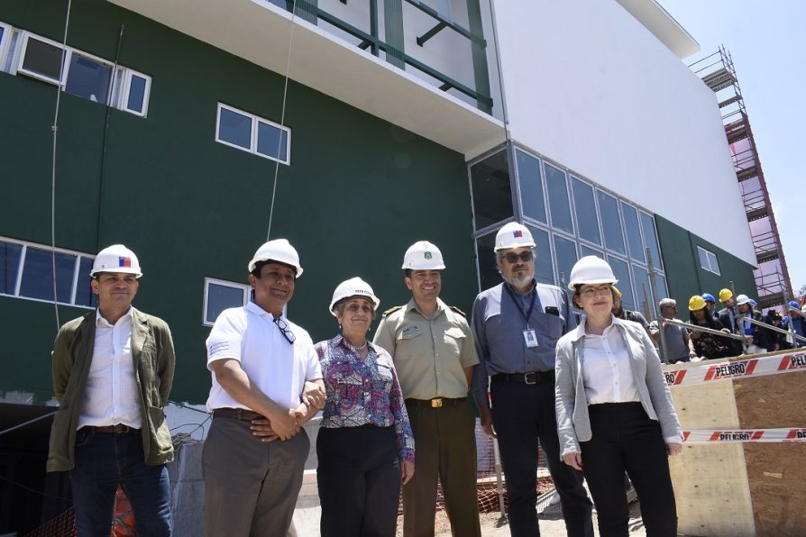 90% de avance presentan las obras del nuevo edificio de la Segunda Comisaría de Carabineros de Antofagasta