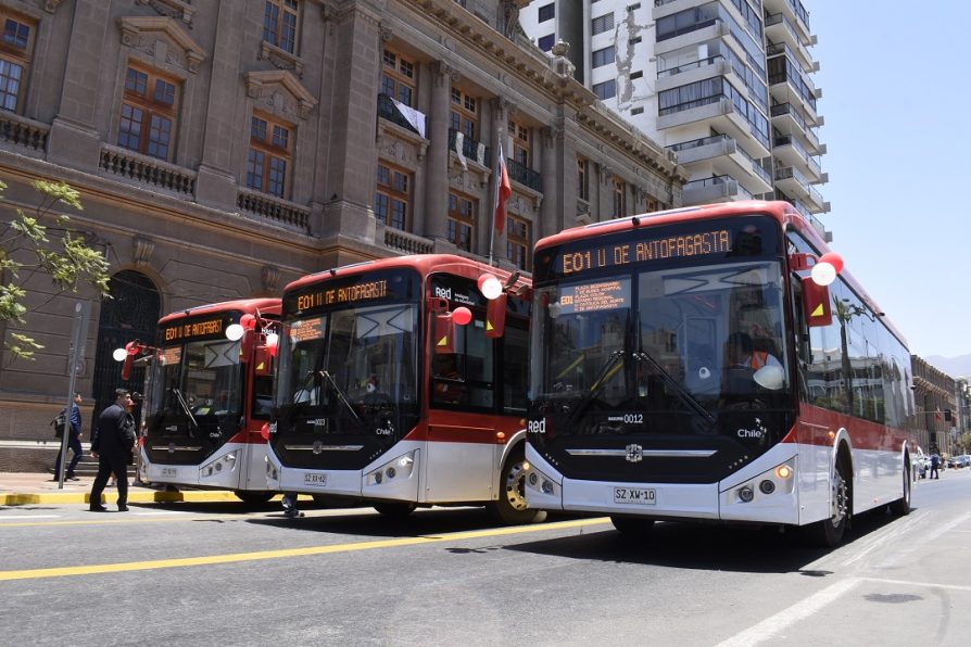 Promesa cumplida: en Antofagasta inauguran primer servicio de buses eléctricos en regiones