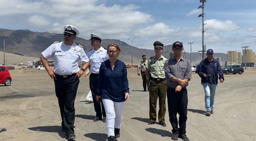 Comienza proceso de cierres de accesos vehiculares en borde costero de Antofagasta