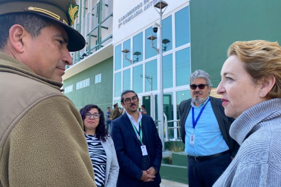 Autoridades revisaron término de obras de cuarteles policiales y anuncian entrega para segundo semestre