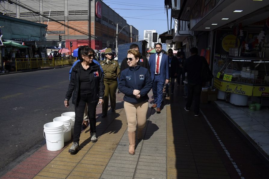 Delegada Presidencial Karen Behrens encabezó inicio de fiscalizaciones en el centro de Antofagasta con motivo de Fiestas Patrias