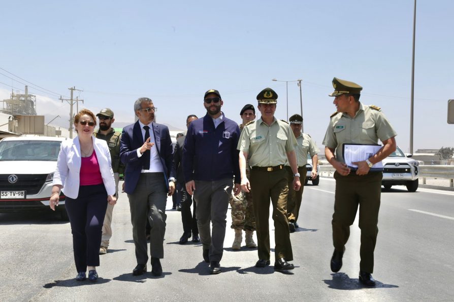 Subsecretarios del Interior y Defensa y Delegada Presidencial de Antofagasta encabezaron Consejo contra el Crimen Organizado y reunión sobre despliegue de Fuerzas Armadas en la frontera