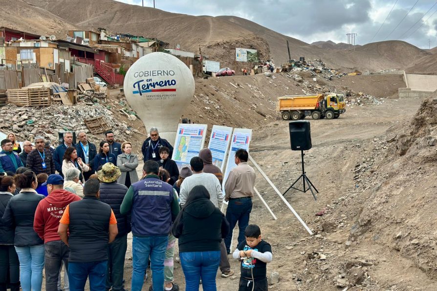 MOP inicia conservación global en obras de control aluvional de Antofagasta
