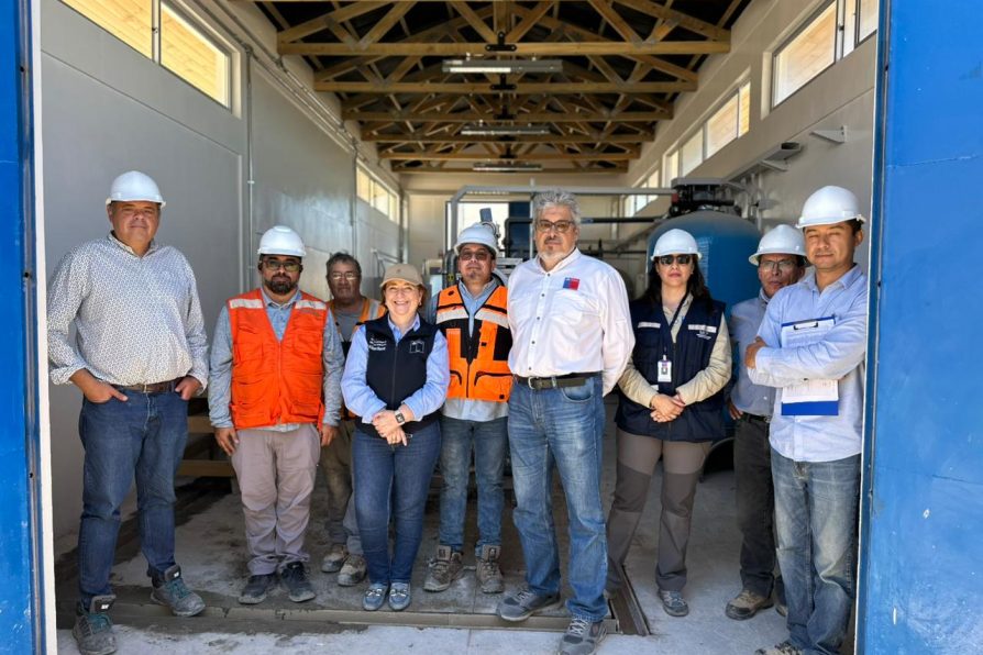 97% de avance presenta Planta de Agua Potable Rural en Michilla